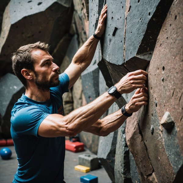 Quels exercices de renforcement des avant-bras sont recommandés pour les grimpeurs de bloc?
